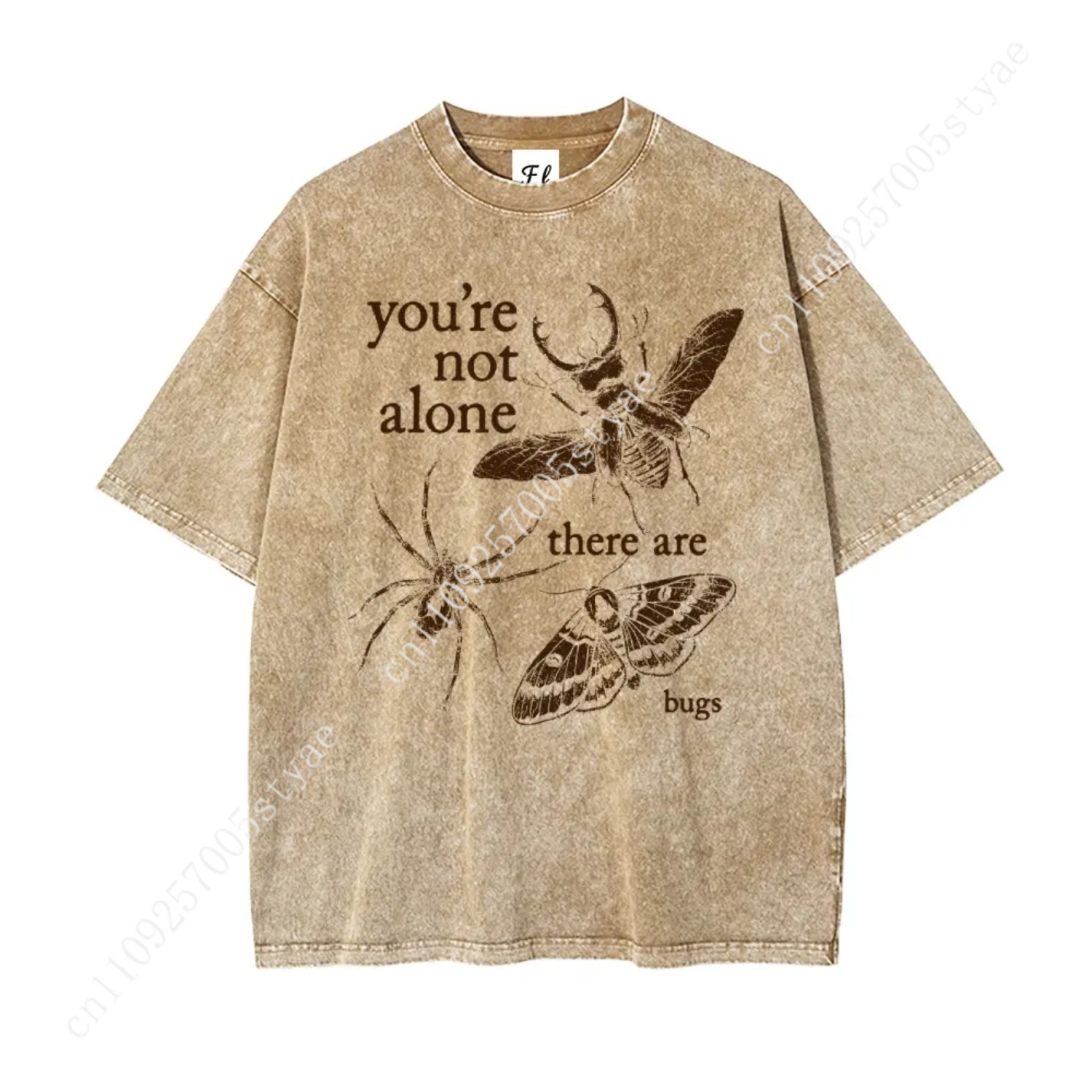 Summer Quilt - Camiseta Oversize Unisex de Algodón Batik