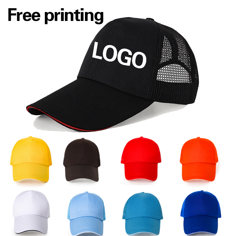 Summer Clothing Capsule - Hombres Mujeres Personalizar Sombreros Imprimir Logo