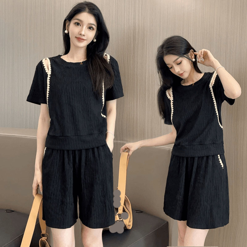 Off Shoulder Blouse - Conjunto de dos piezas de camisetas