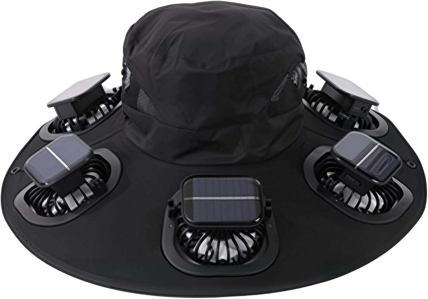 Summer Clothing Capsule - Sombrero con ventilador solar Hot 6