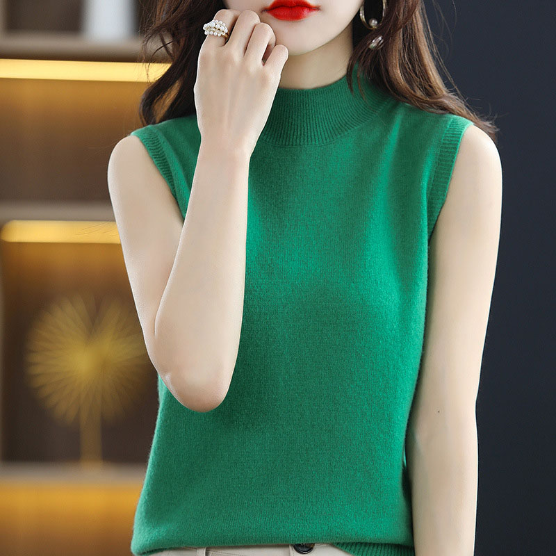 Summer Jumper Clothing - Ropa de mujer Chaleco de cuello