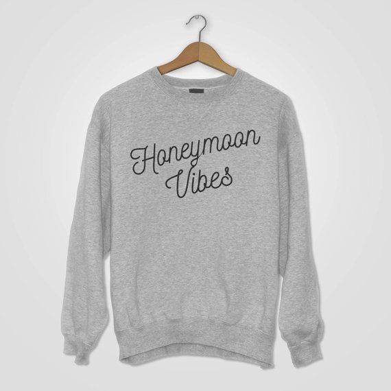 Summer Jumper Clothing - Sugarbaby Honeymoon Vibes Sudadera Regalo de