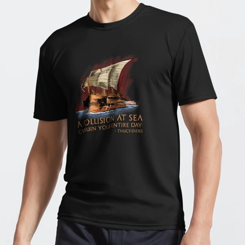 Summer Clothing For Greece - Thucydides-Camiseta griega antigua para hombre, historia