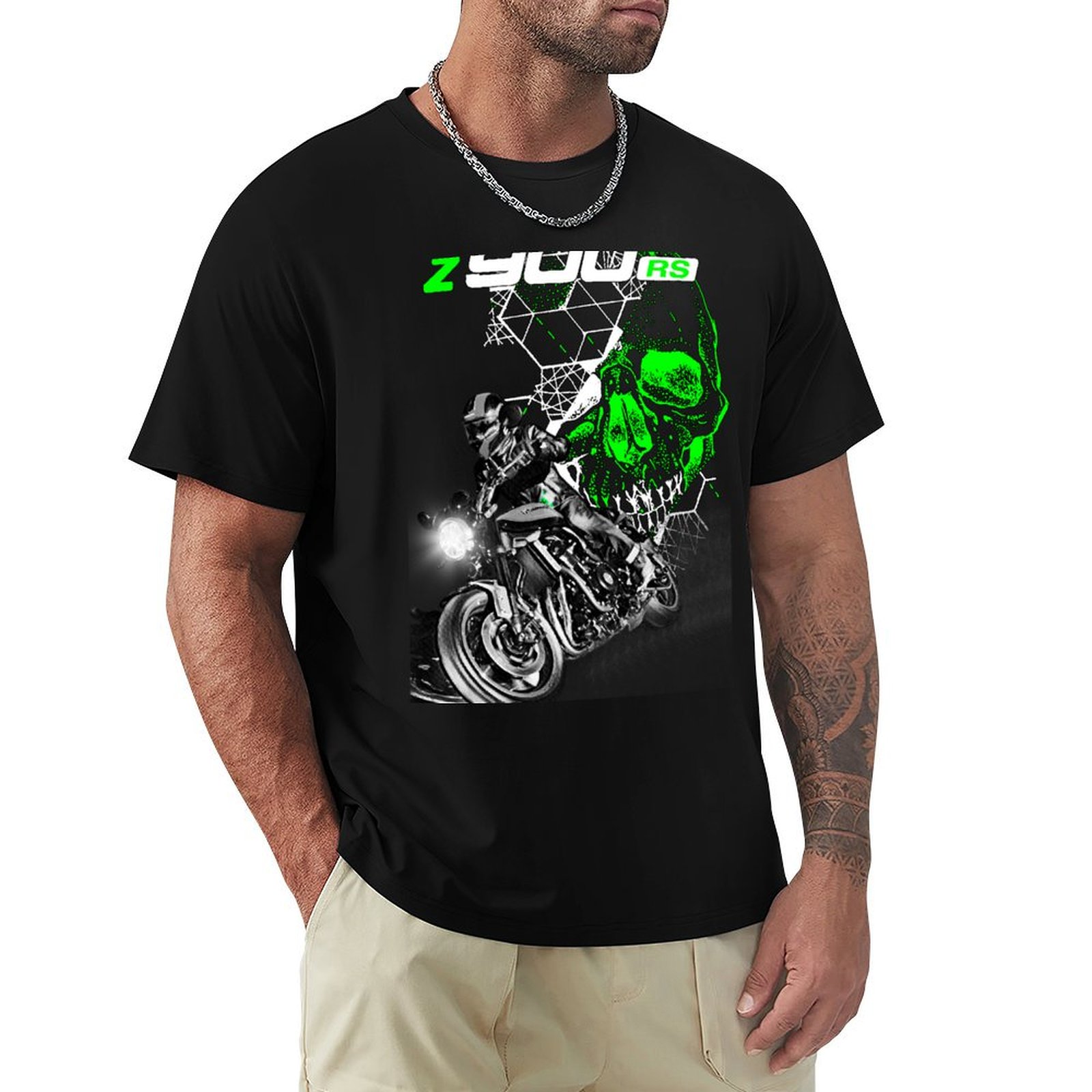 Summer Z Cafe - Camiseta Casual de Verano para Vacaciones