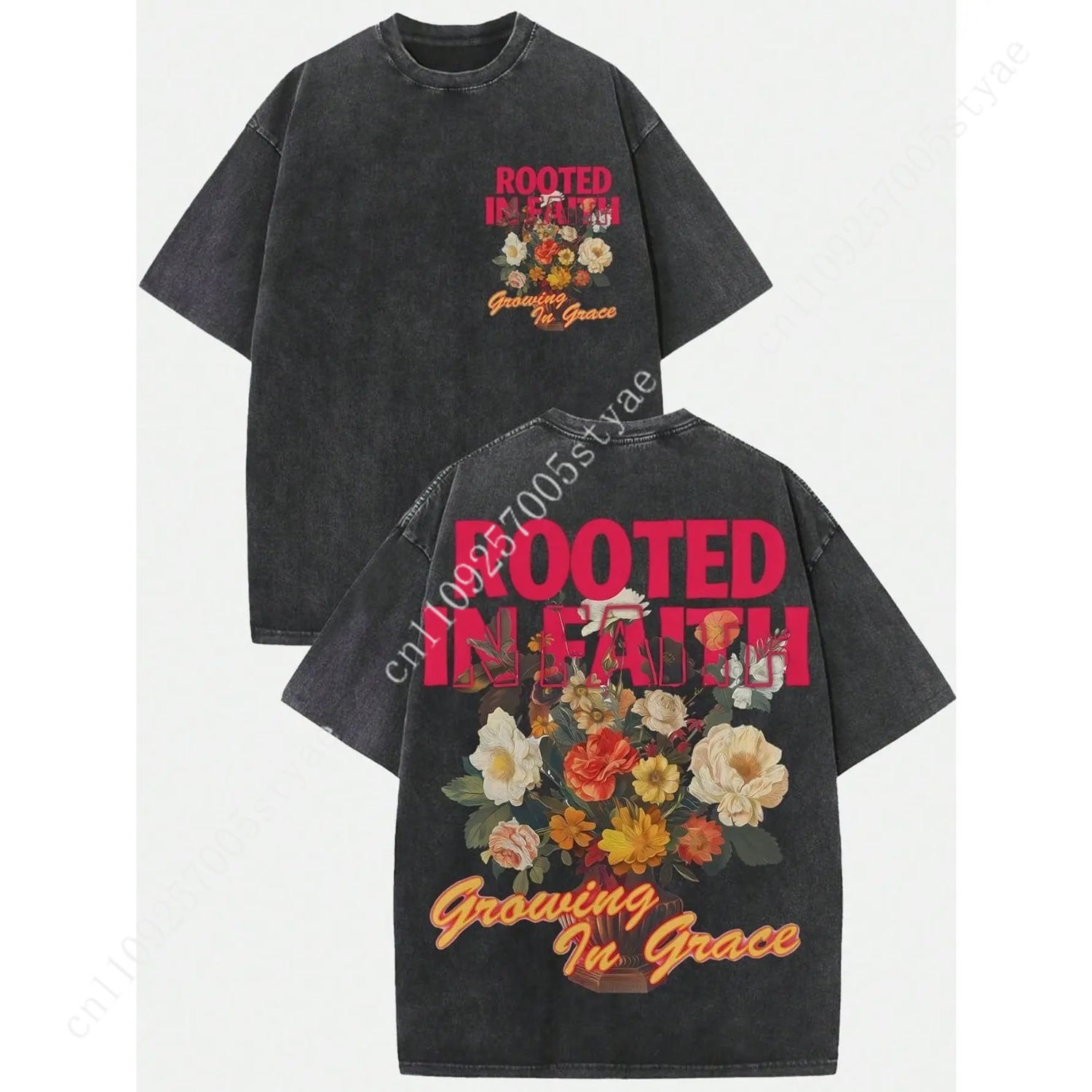 Summer Quilt - Camiseta Vintage para Mujer, Lavada, de