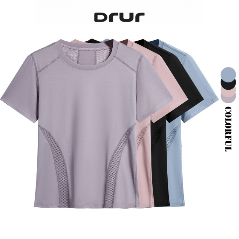 Summer Clothing Capsule - DRUR-Camiseta ligera para correr para mujer,