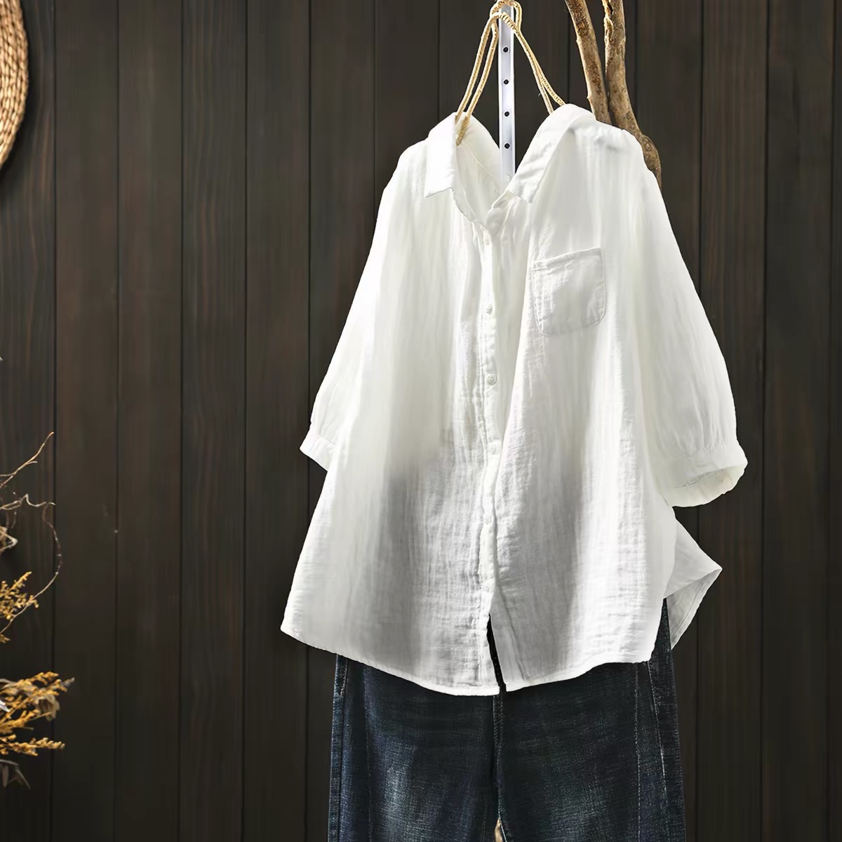 Summer Clothing Yarn - Ropa de talla grande para mujer,