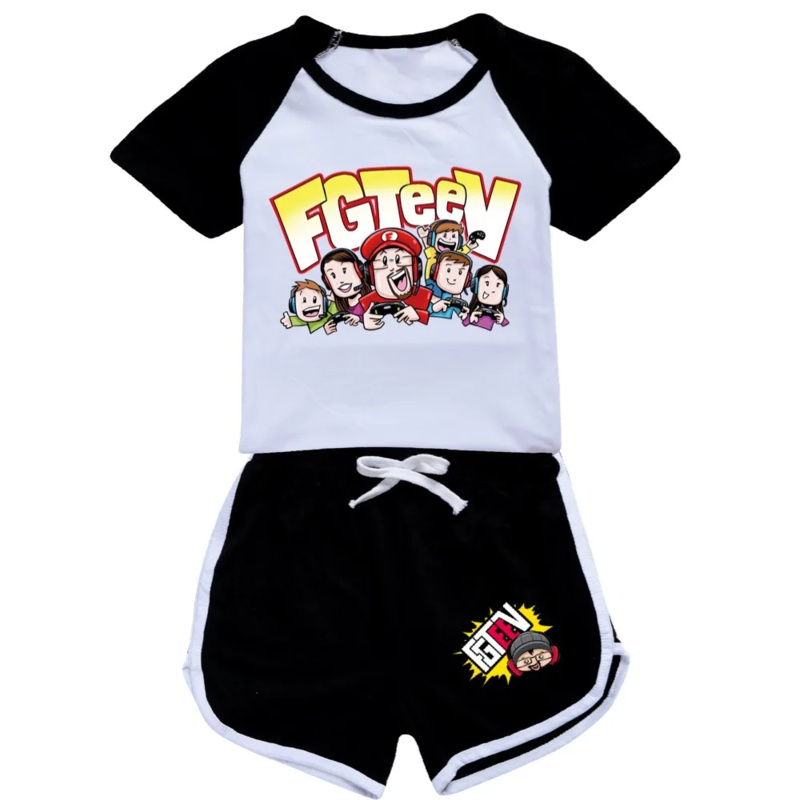 Summer Clothing Girl - AIAI 2025Fgteeve, ropa para niños, camisetas