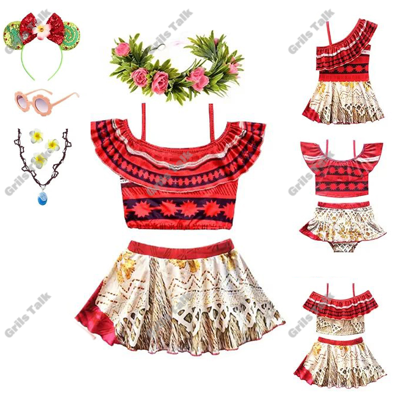 Summer Clothing Girl - Traje de baño de princesa Moana