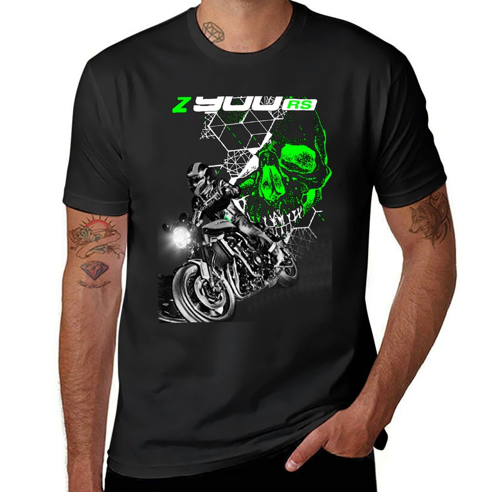 Summer Z Cafe - Camiseta Cafe Racer Kawa 900 Z