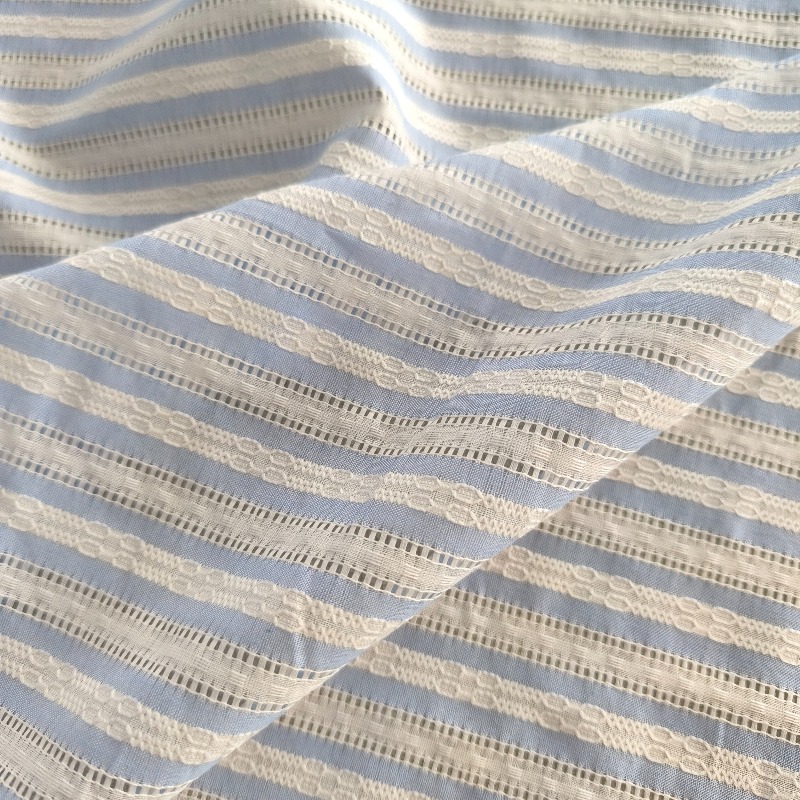 Summer Clothing Material - Tela de Algodón 100% con Rayas