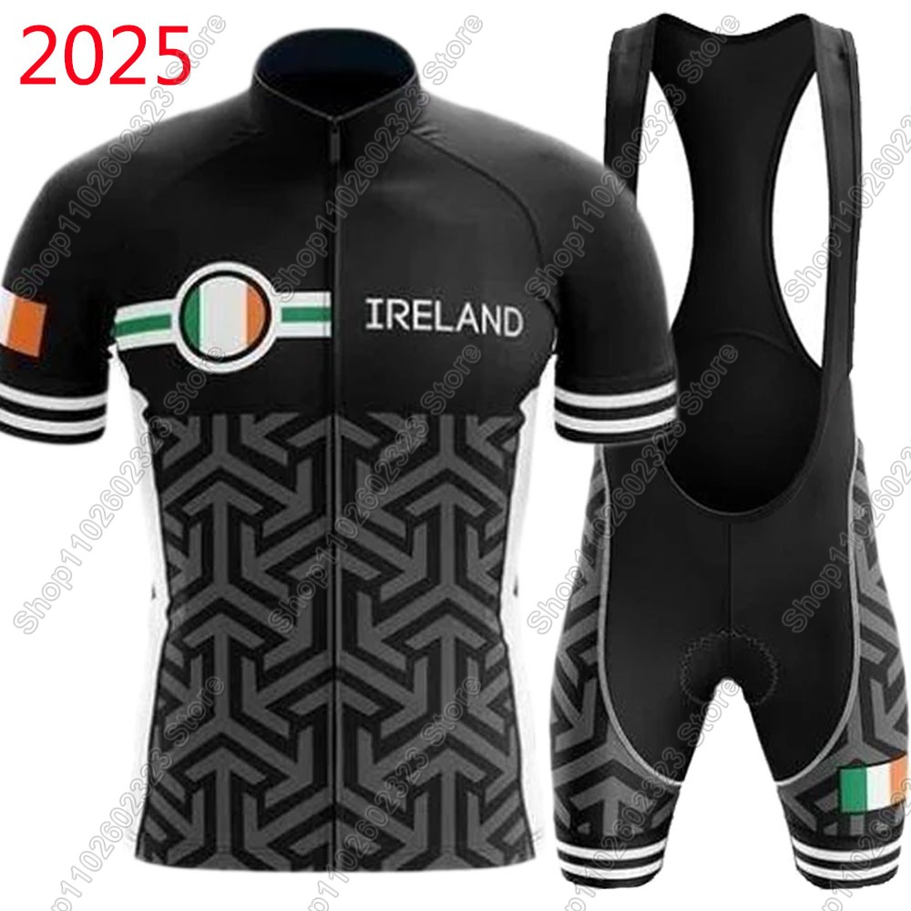 Ireland Summer Clothing - Camiseta de ciclismo del equipo nacional