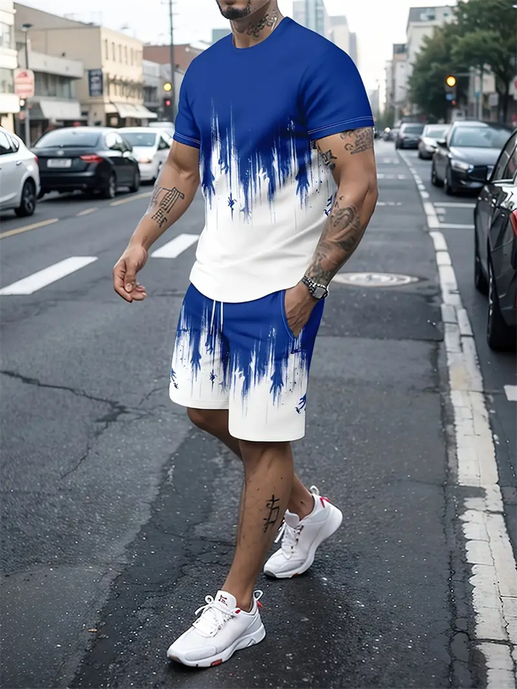 Camiseta con textura degradada - Summer Clothing For Young Men reseña y precio
