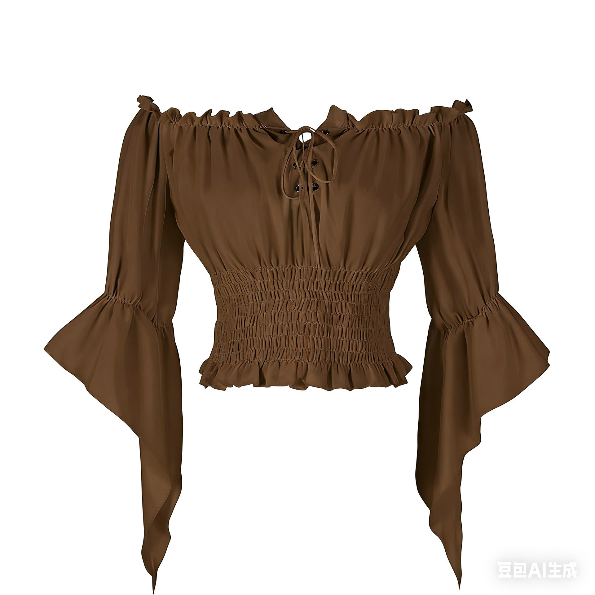 Atuendo Aristocrático Medieval - Off Shoulder Blouse reseña y precio