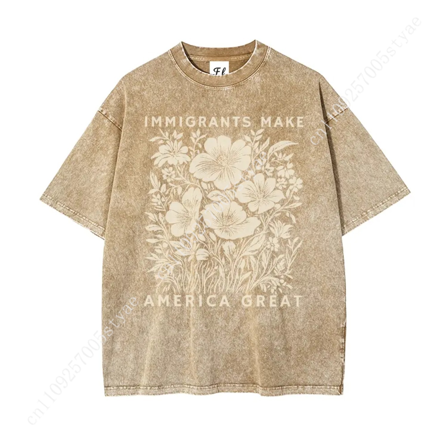 Camiseta Oversize Unisex de Al - Summer Quilt reseña y precio
