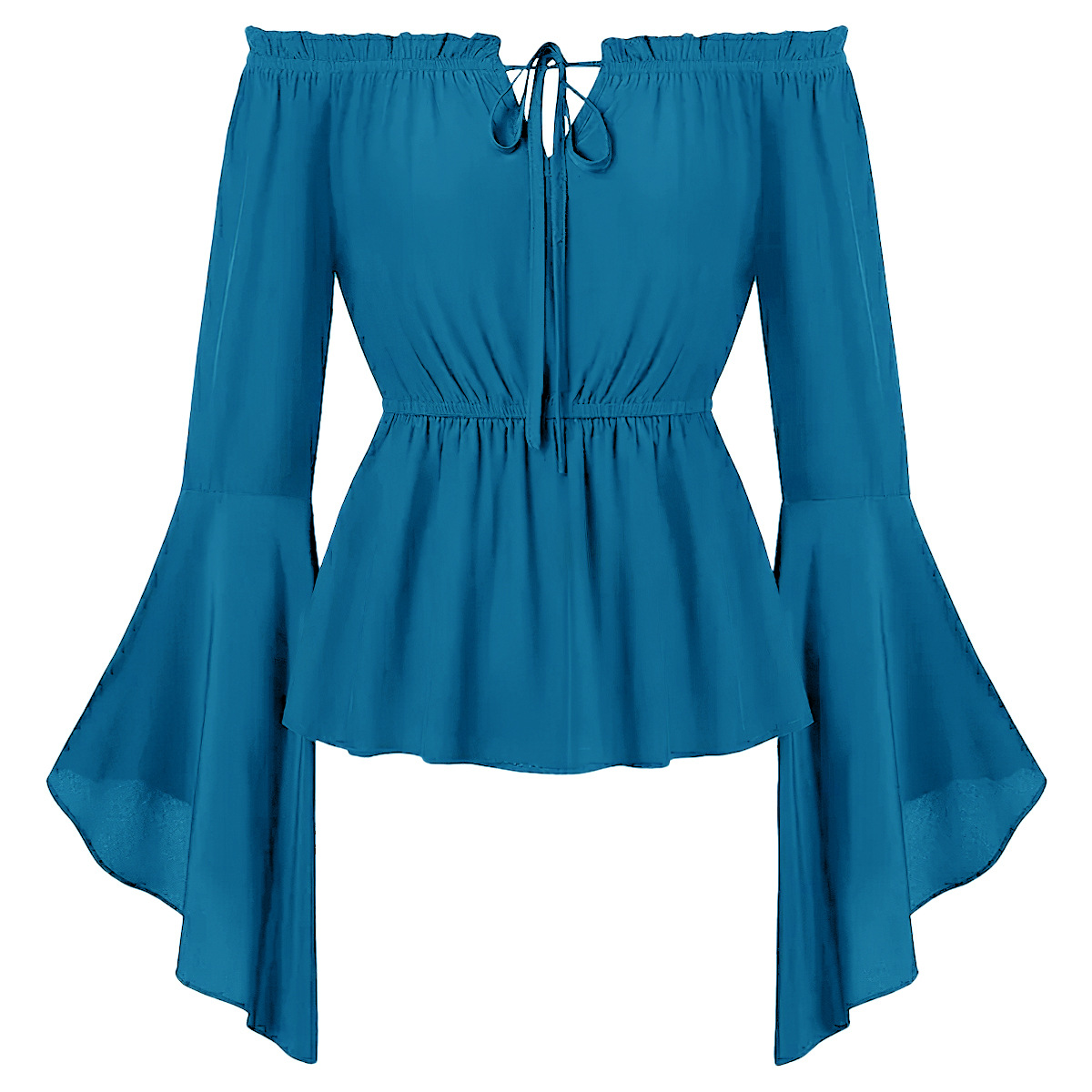 Blusa Medieval con Hombros Des - Off Shoulder Blouse reseña y precio