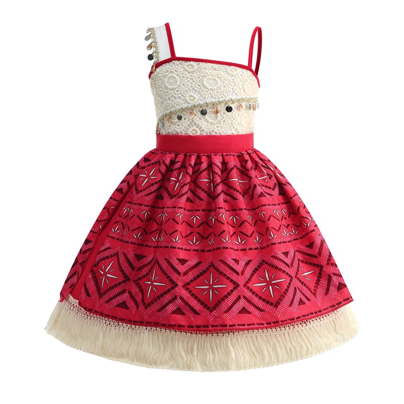 Disfraz de Princesa Vaiana par - Summer Clothing Girl reseña y precio