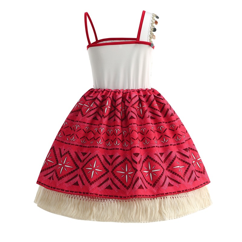 Disfraz de Princesa Vaiana par - Summer Clothing Girl reseña y precio
