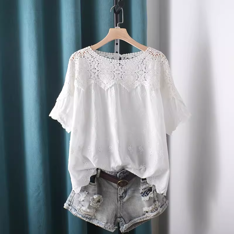 Camisas y Blusas con Encaje Ca - Summer Clothing Japan reseña y precio