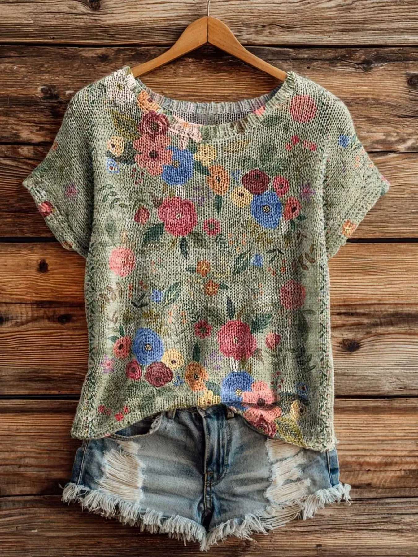 Diseño Estampado - Top de Muje - Summer Clothing Yarn reseña y precio