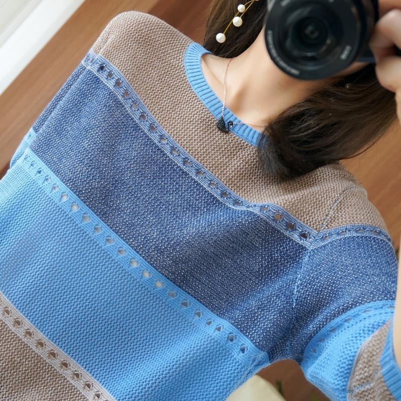 Suéter de Mujer con Manga 3/4, - Summer Clothing Yarn reseña y precio