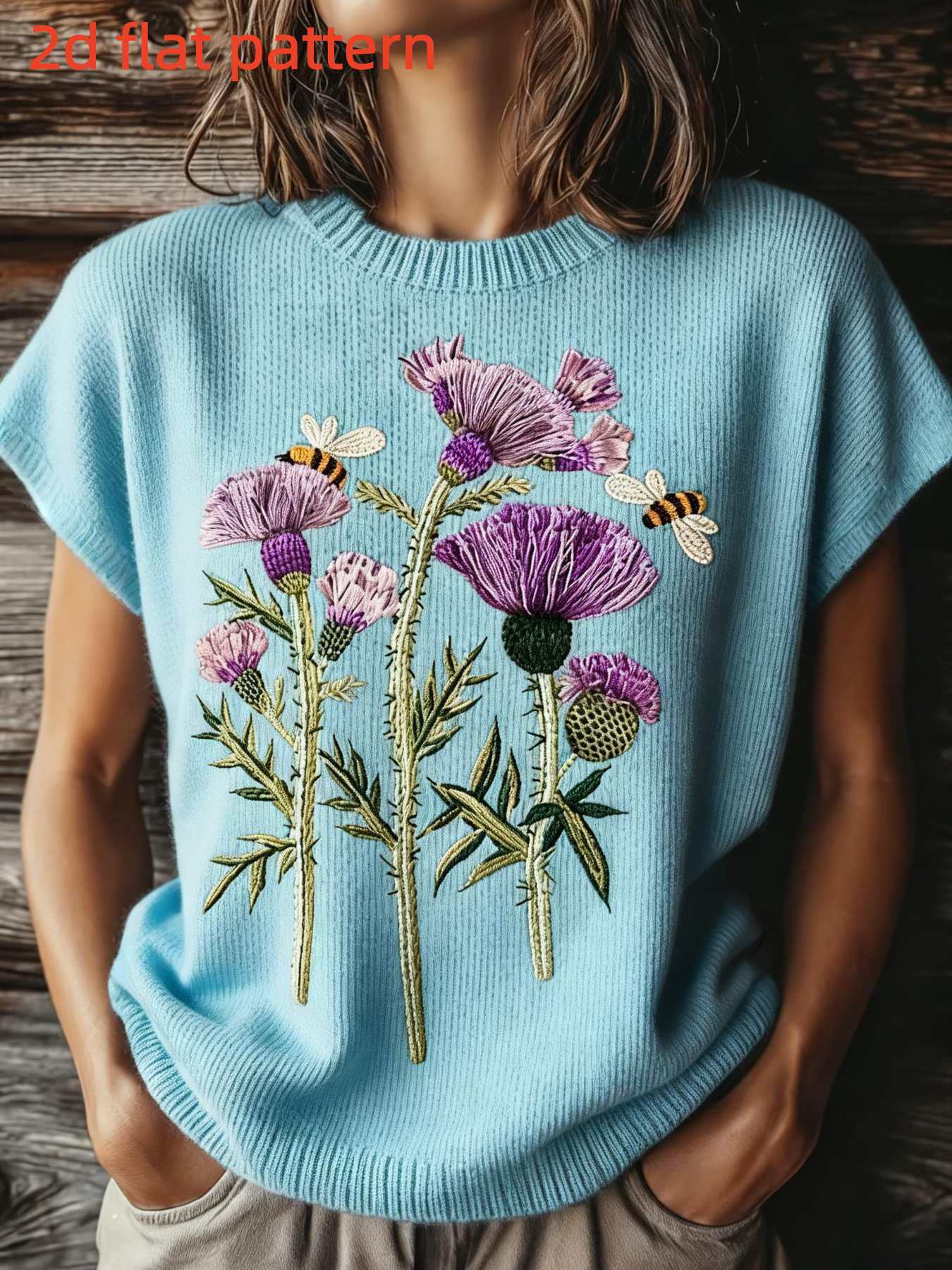 Diseño Estampado - Top de Muje - Summer Clothing Yarn reseña y precio