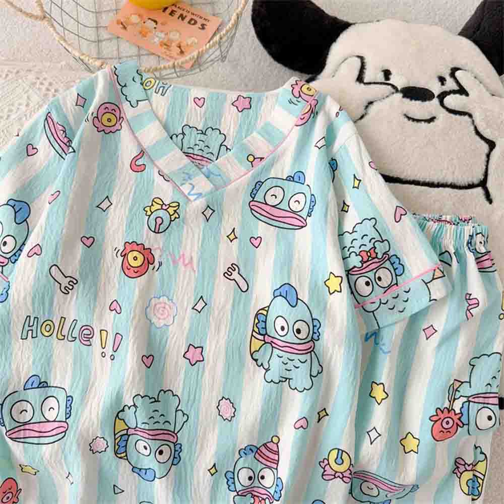 Conjunto de Pijama Sanrio Hang - Summer Clothing Capsule reseña y precio