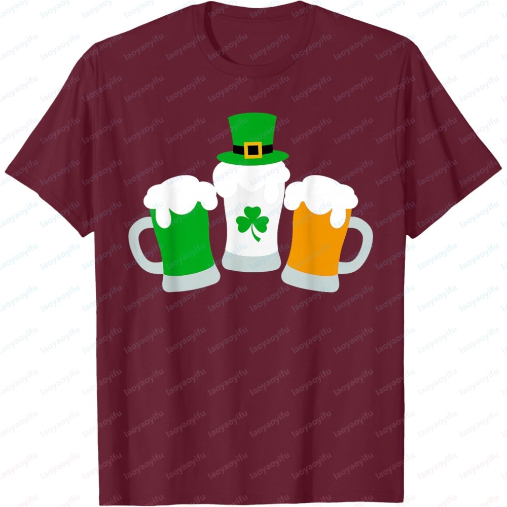 Camiseta de algodón de manga c - Ireland Summer Clothing reseña y precio
