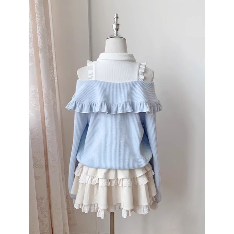 Conjunto de 2 Piezas Kawaii So - Off Shoulder Blouse reseña y precio