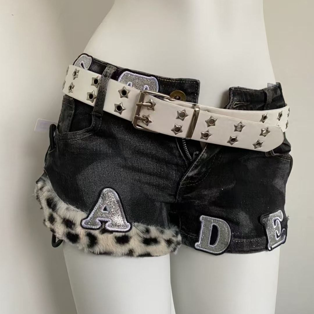 Y2k-pantalones cortos vaqueros - Summer Clothing Girl reseña y precio