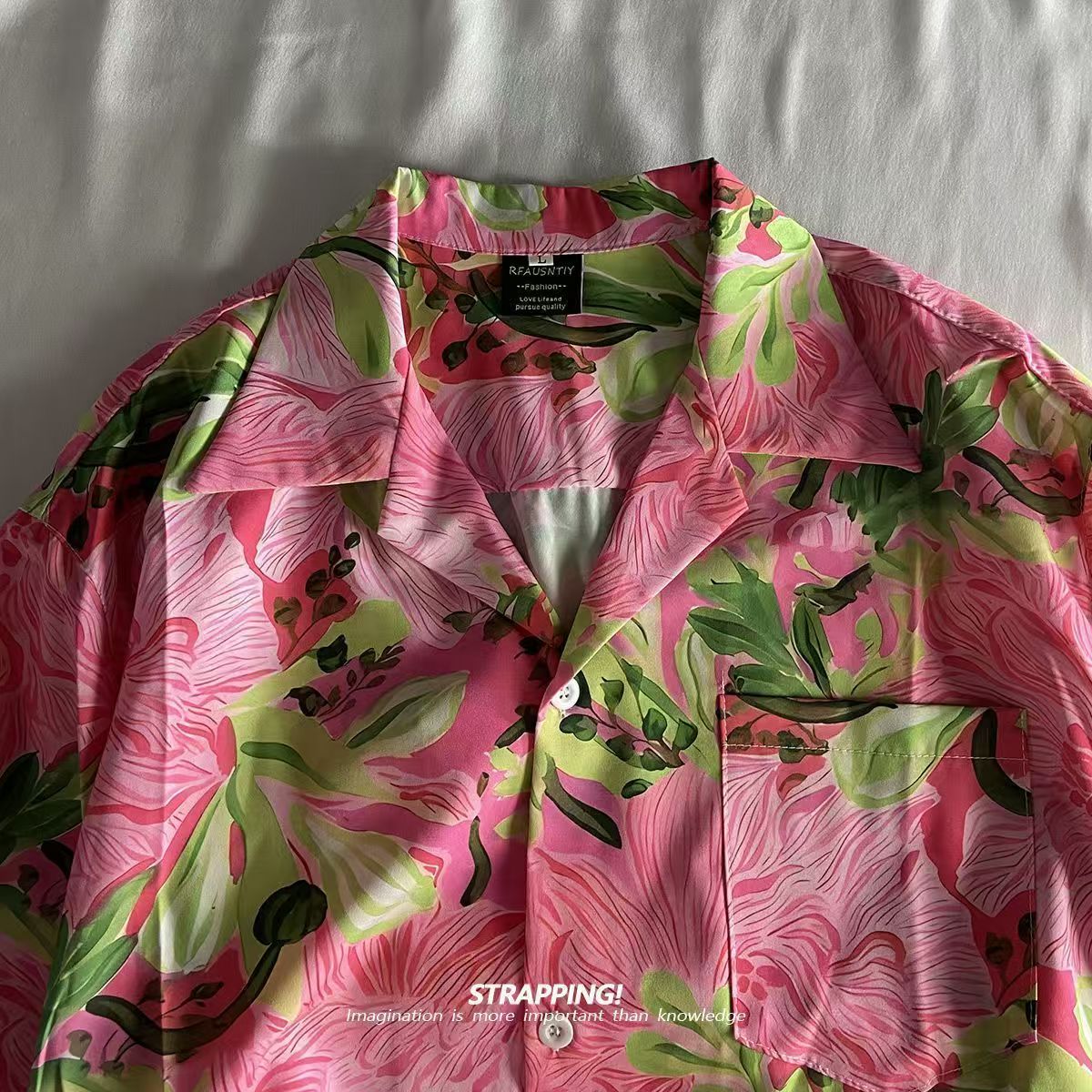 Camisas hawaianas con cuello c - Summer Clothing H&M reseña y precio