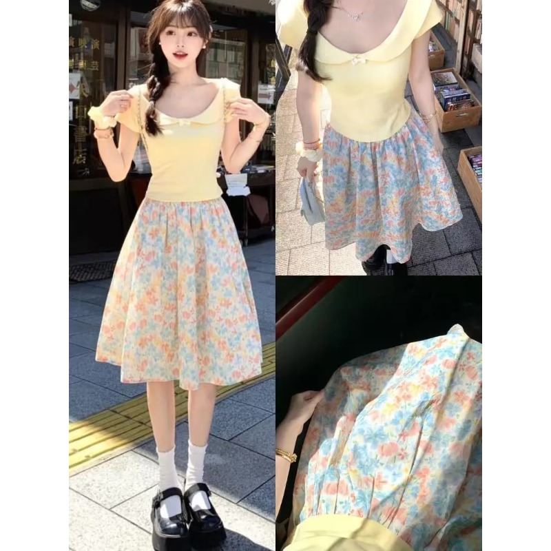 Conjunto de Dos Piezas de Fald - Summer Clothing Japan reseña y precio