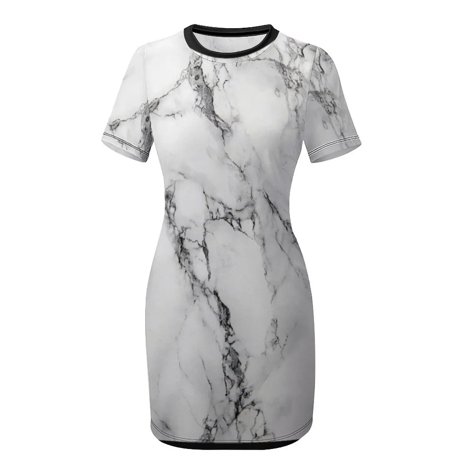 Vestido de manga corta con est - Summer Clothing Images reseña y precio