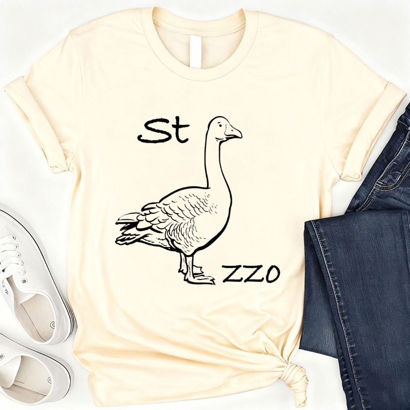 Camiseta IMage Goose Rebus, ca - Summer Clothing Images reseña y precio