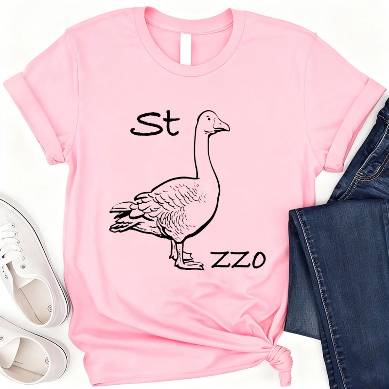 Camiseta IMage Goose Rebus, ca - Summer Clothing Images reseña y precio