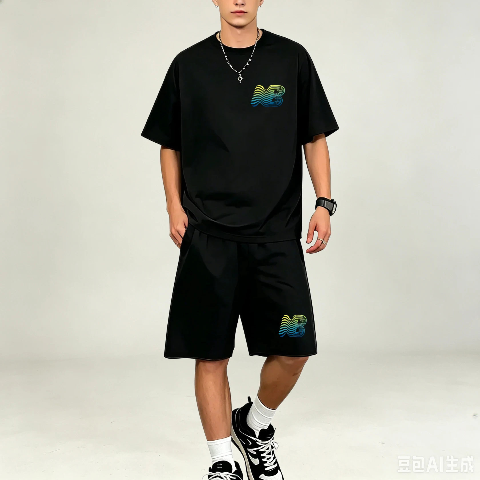 Conjuntos de camisetas para ho - Summer Clothing For Young Men reseña y precio