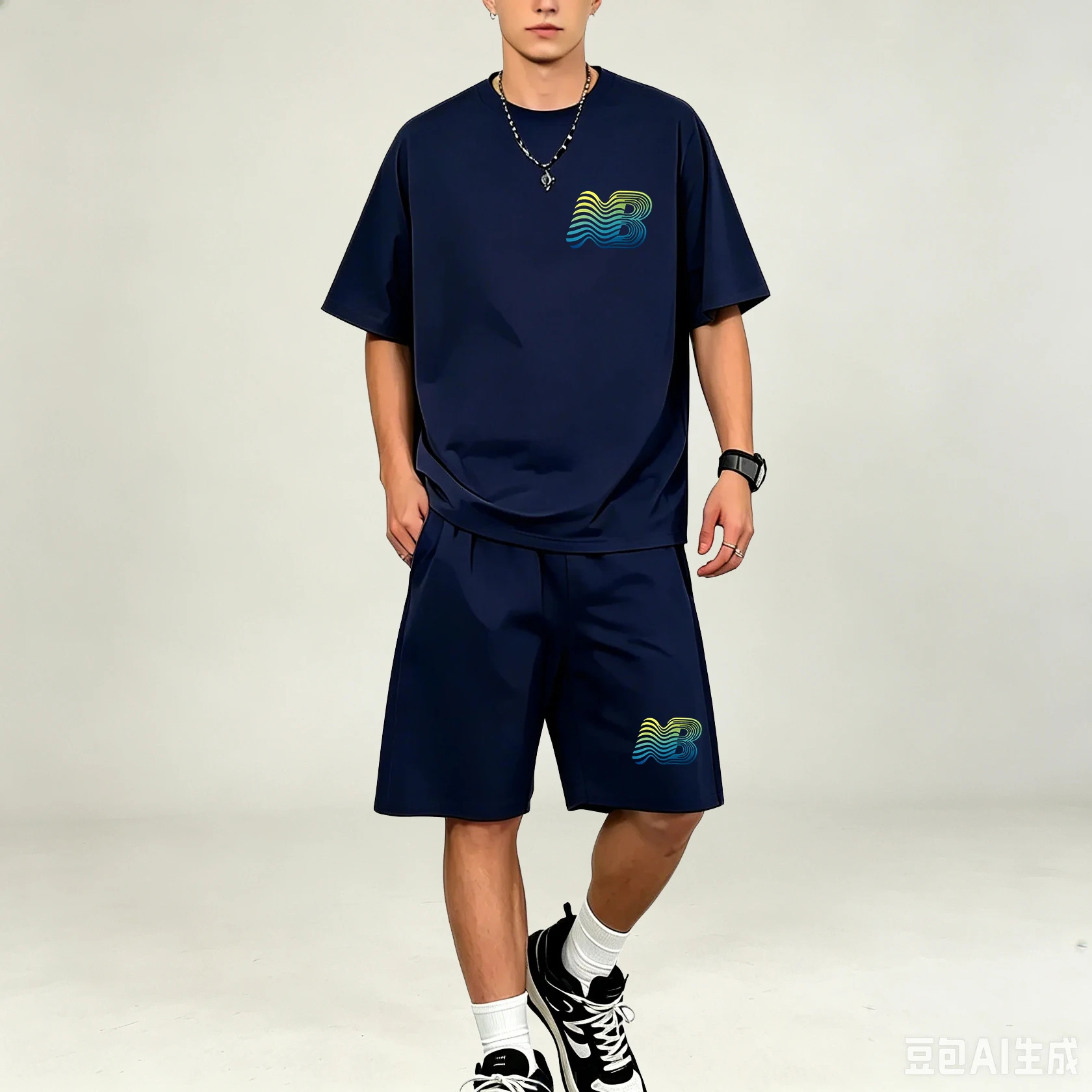 Conjuntos de camisetas para ho - Summer Clothing For Young Men reseña y precio