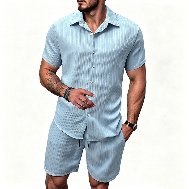 Conjunto de 2 Piezas para Homb - Summer Clothing Guys reseña y precio
