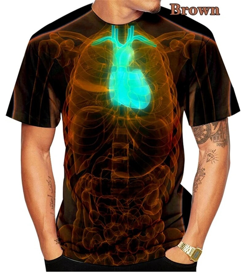 Camiseta gráfica de esqueleto  - Summer Rays Clothing reseña y precio