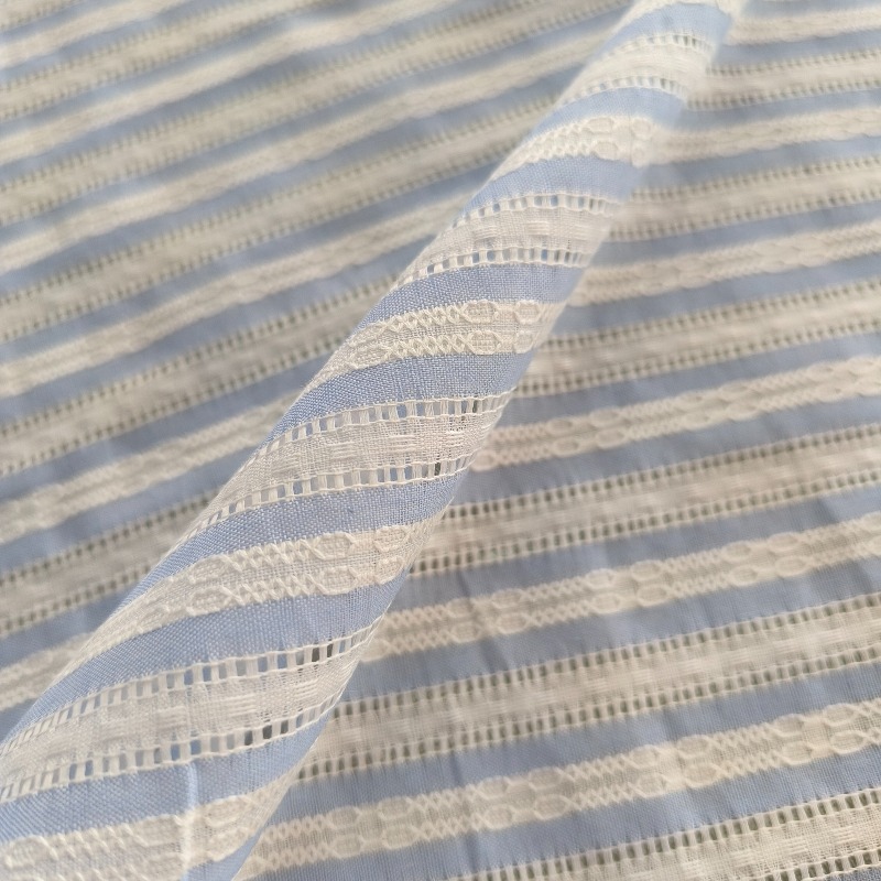 Tela de Algodón 100% con Rayas - Summer Clothing Material reseña y precio