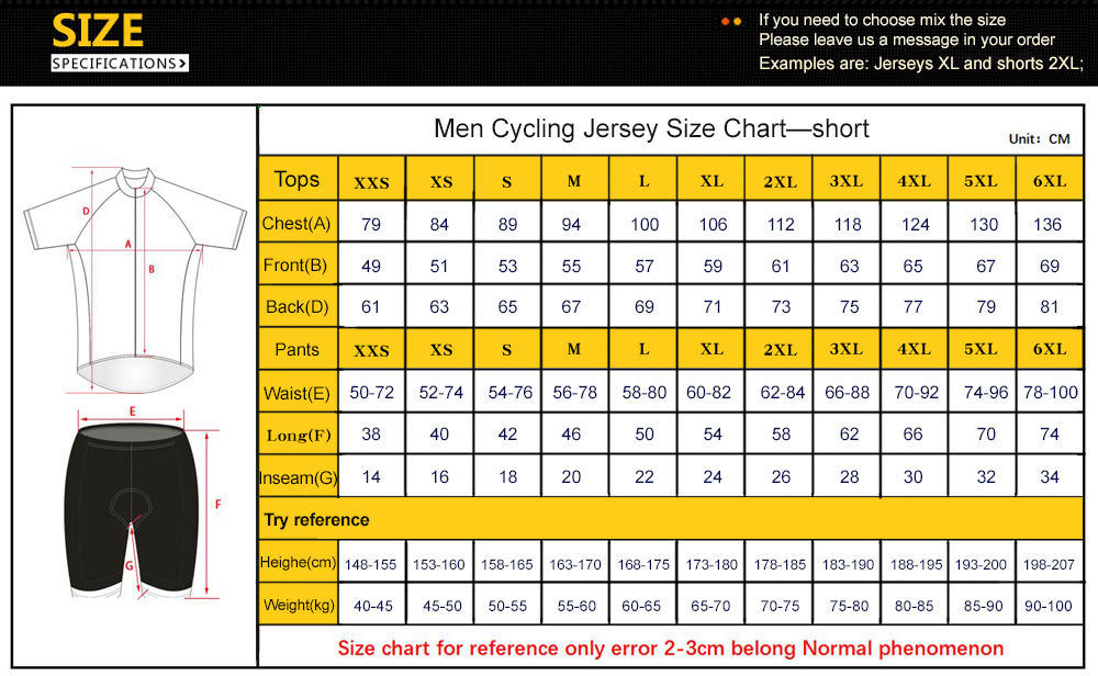 Ropa de ciclismo italiana Mtb, - Summer Jumper Clothing reseña y precio