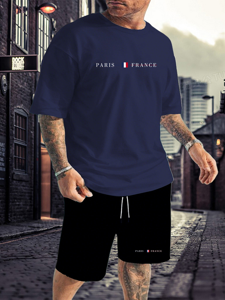 Conjunto Deportivo para Hombre - Summer Clothing Plus Size reseña y precio