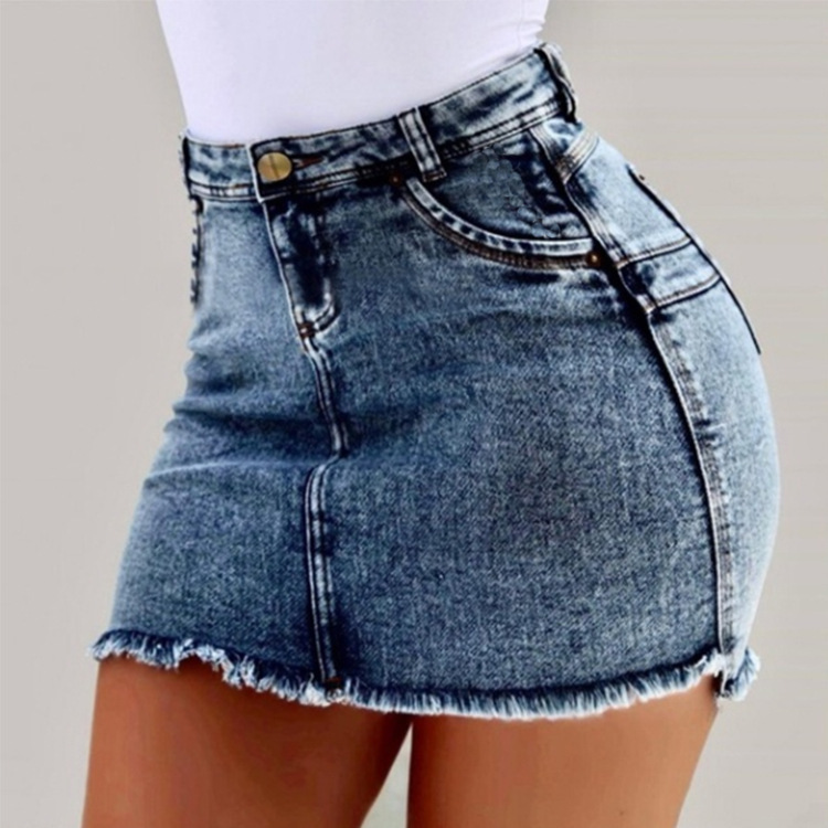 Nueva Falda corta vaquera envu - Summer Clothing Options reseña y precio