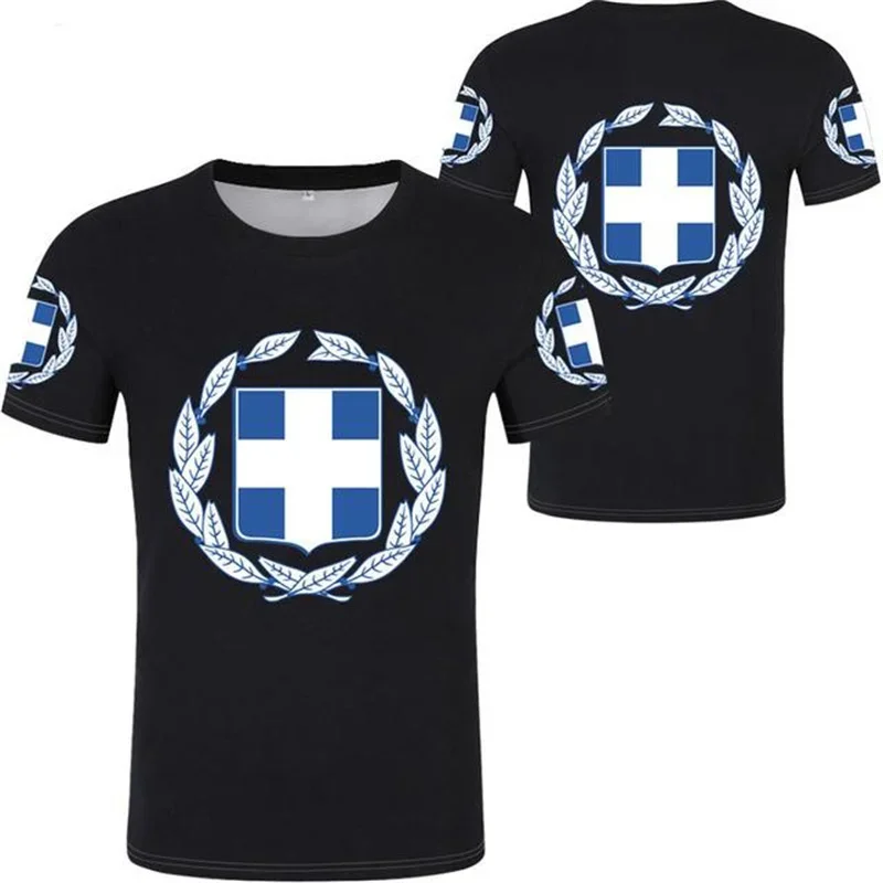 Camisetas gráficas con emblema - Summer Clothing For Greece reseña y precio