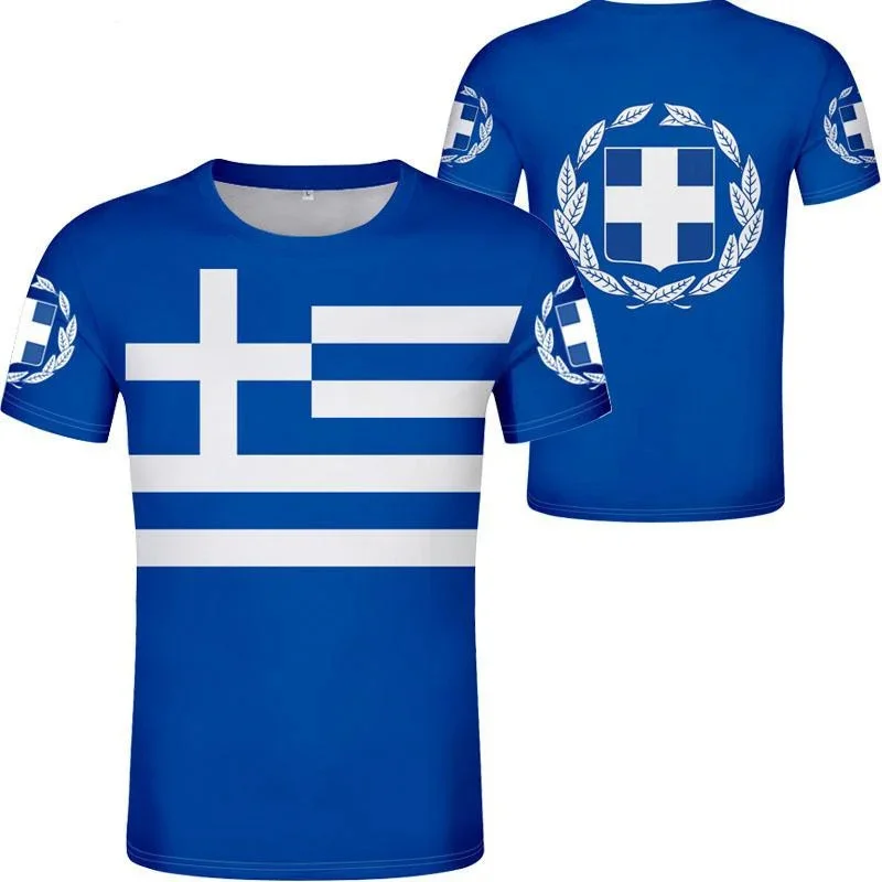 Camisetas gráficas con emblema - Summer Clothing For Greece reseña y precio