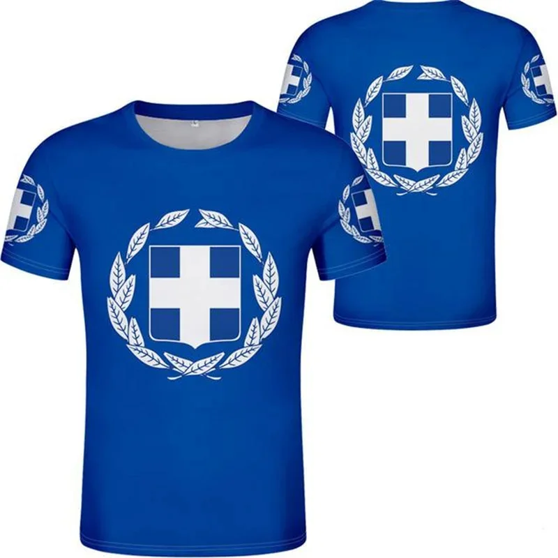 Camisetas gráficas con emblema - Summer Clothing For Greece reseña y precio