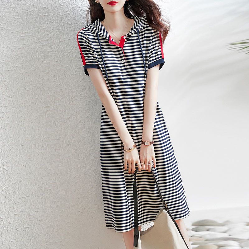 Vestidos estampados a rayas co - Summer Clothing H&M reseña y precio
