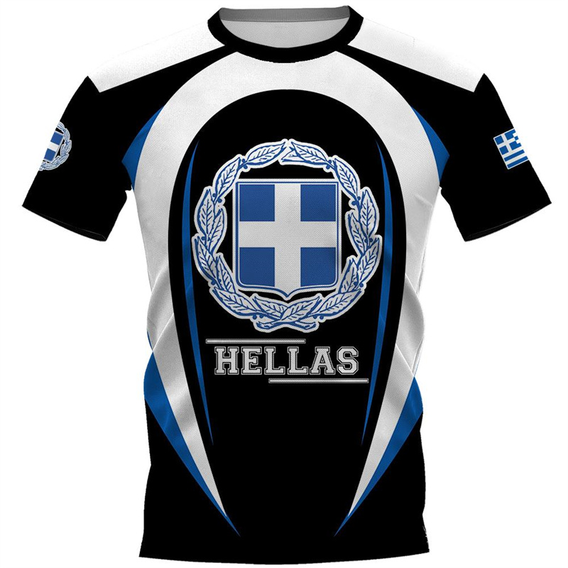 Camiseta con Gráfico del Emble - Summer Clothing For Greece reseña y precio