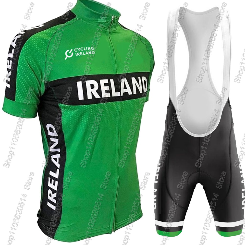 Conjunto de Jersey de Ciclismo - Ireland Summer Clothing reseña y precio